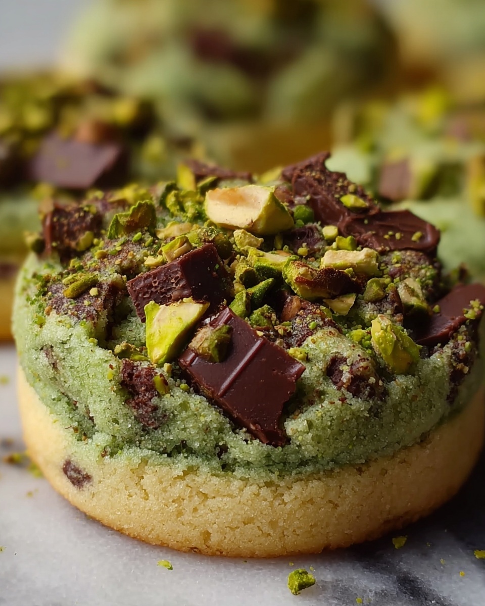 NYC Style Pistachio Protein Cookies Recipe - Recipe Image