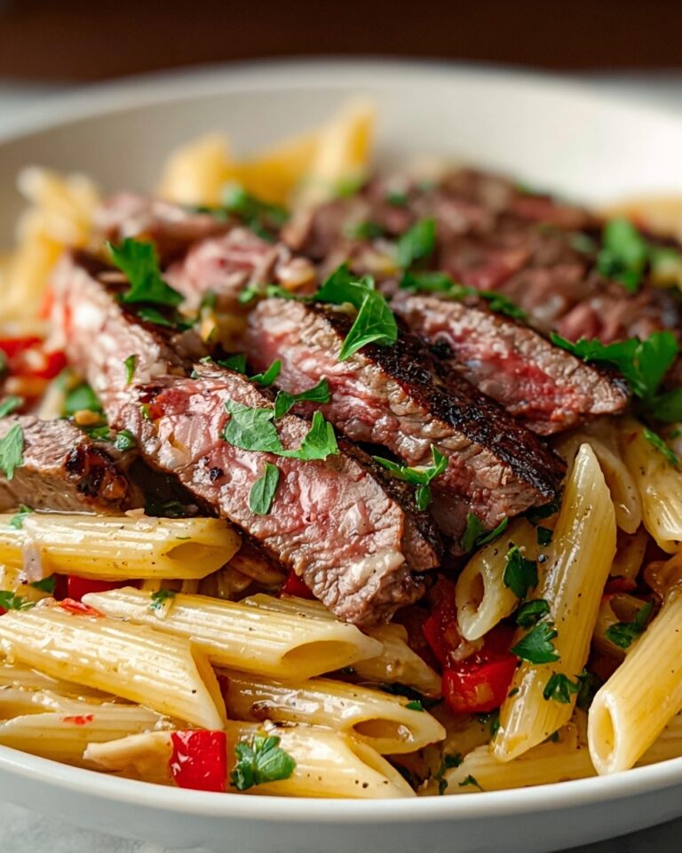 One-Pot Zesty Steak Pasta Recipe