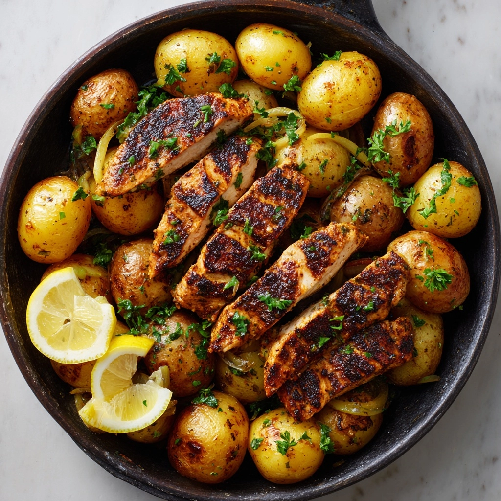 Chicken and Potato Skillet Recipe - Recipe Image