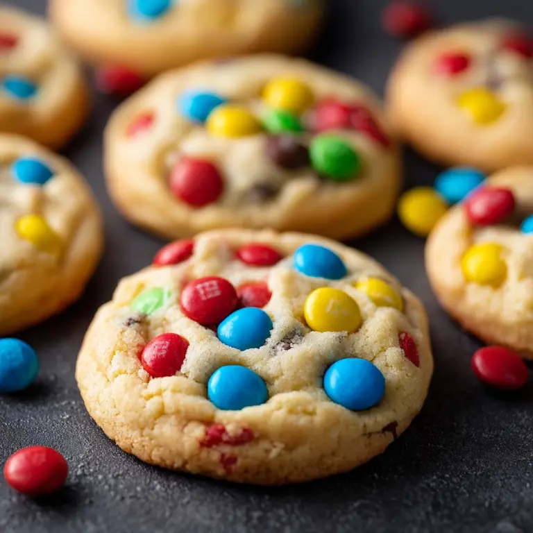M&M Cookies Recipe