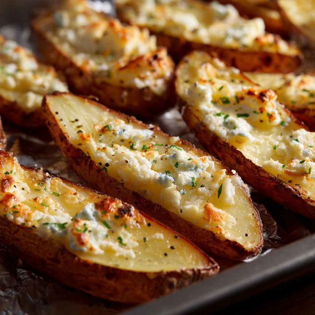 Parmesan Baked Potato Wedges Recipe - Recipe Image