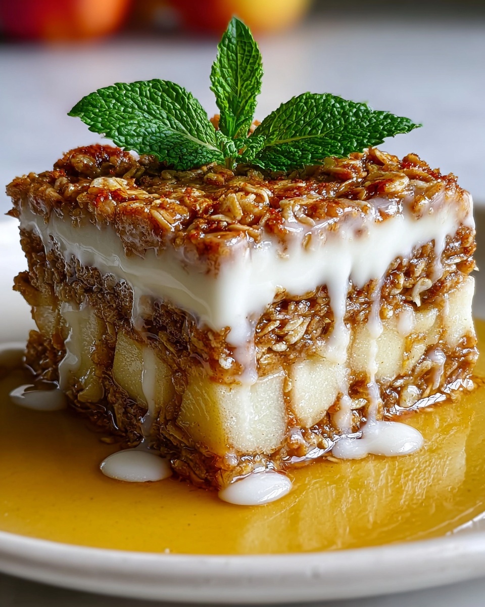 Oatmeal Apple Breakfast Bake: The Perfect Healthy Recipe - Recipe Image