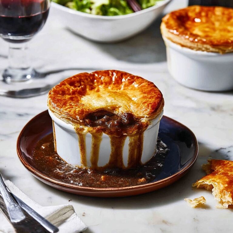 Beef and Mushroom Pie (3 in 1) Recipe