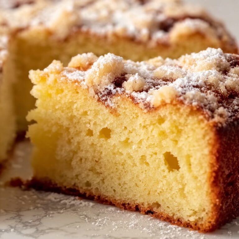 Cake Mix Coffee Cake with Streusel Topping Recipe