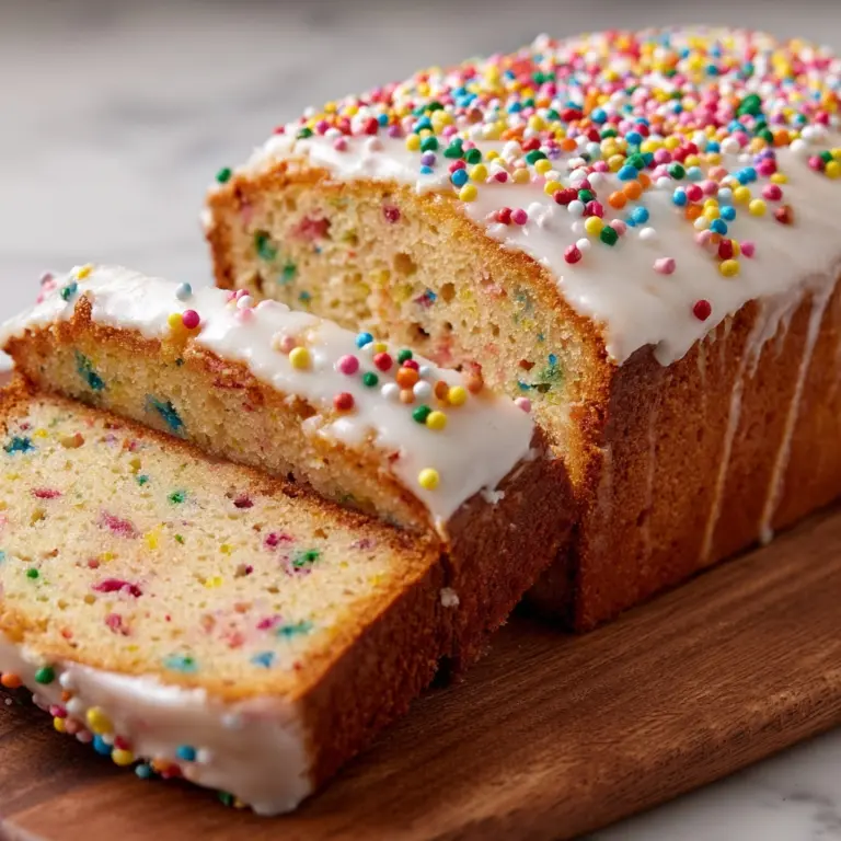 Easy Christmas Funfetti Bread Recipe