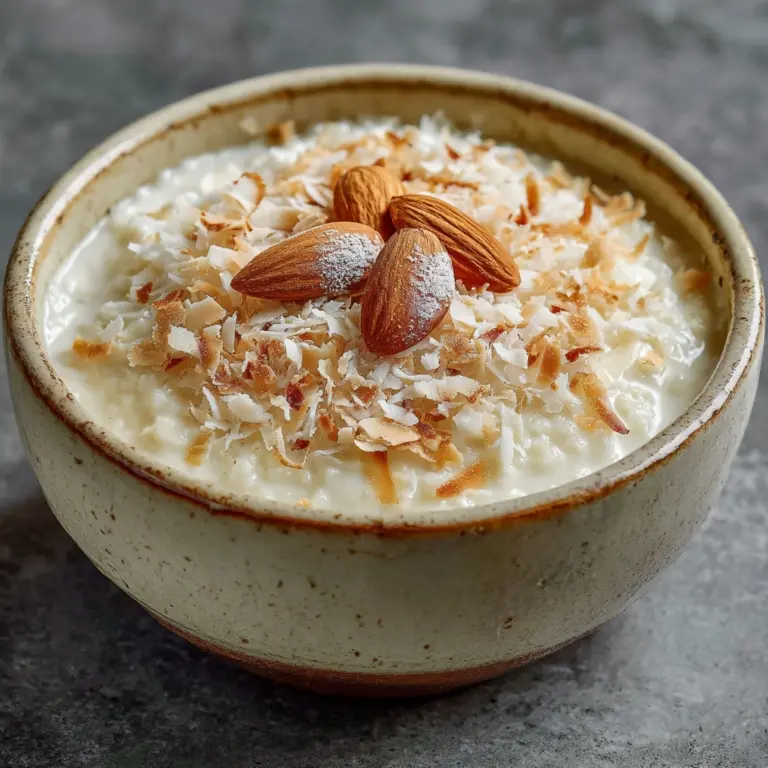 Brazilian Coconut Pudding Recipe