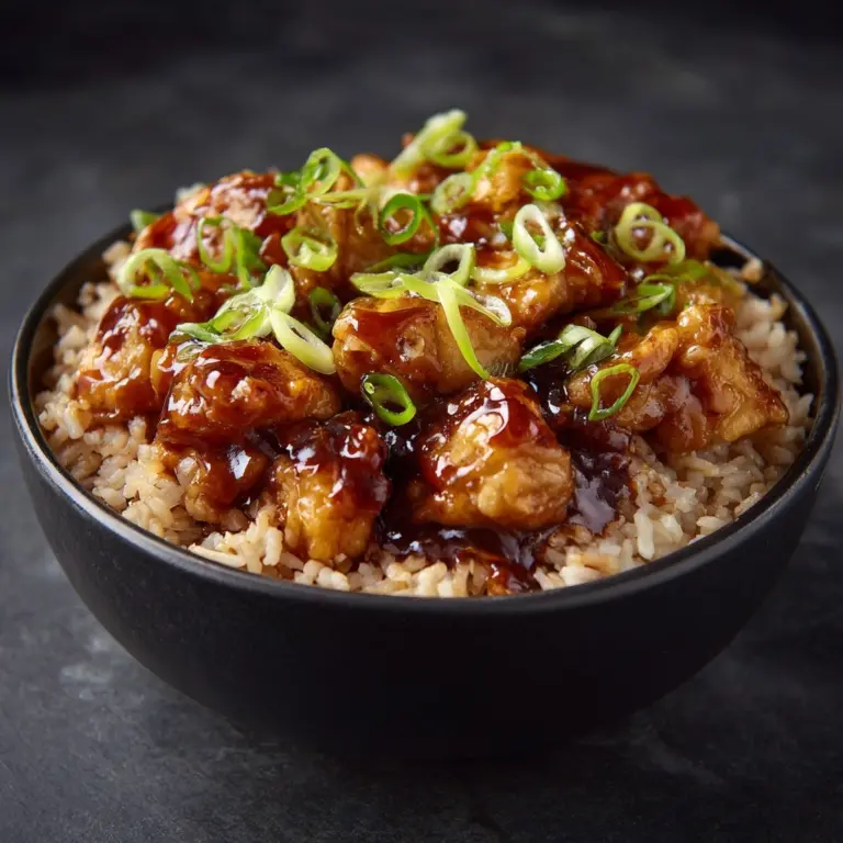 Honey BBQ Chicken Rice Recipe