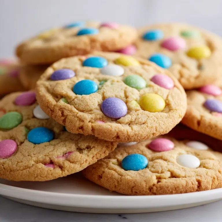 Easter M&M Cookies Recipe