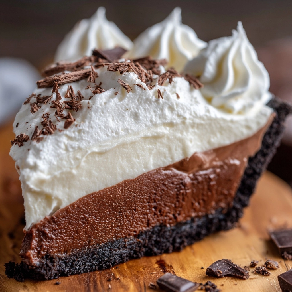 Peppermint Pattie Pie Recipe - Recipe Image