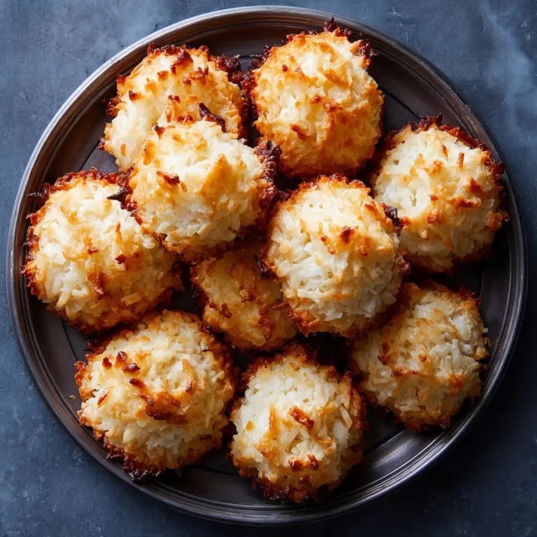 Coconut Macaroons Recipe