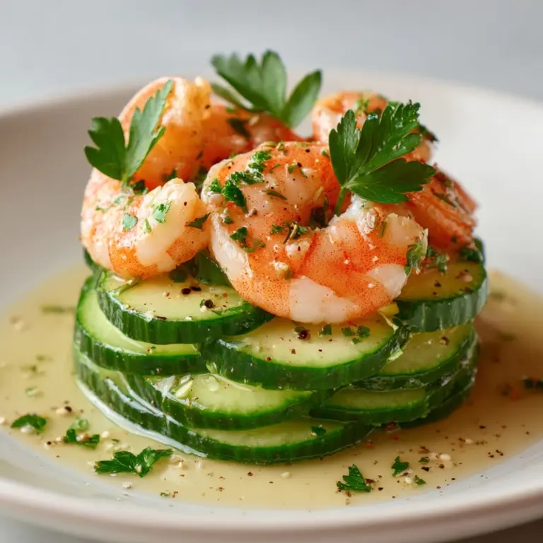 Shrimp and Cucumber Salad Recipe