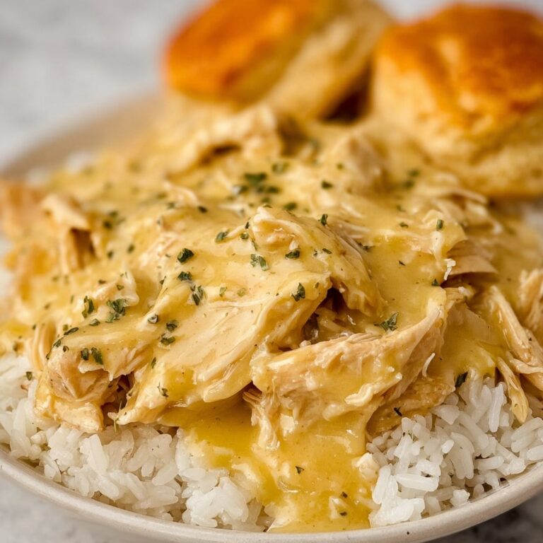 Crockpot Chicken & Gravy Recipe