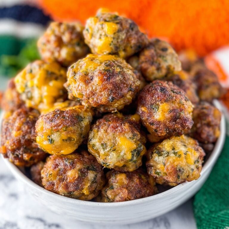 Cheddar Bay Sausage Balls Recipe