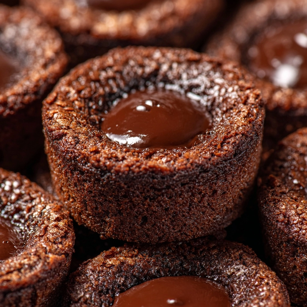 Fudgy Espresso Brownie Bites Recipe - Recipe Image