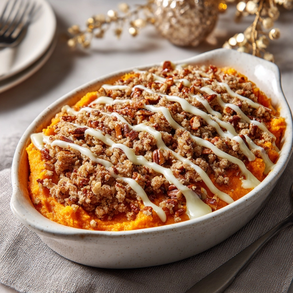Southern Maple Sweet Potato Casserole Recipe - Recipe Image
