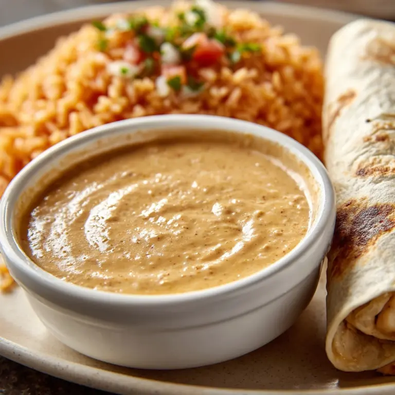 Creamy Chipotle Burrito Sauce Recipe