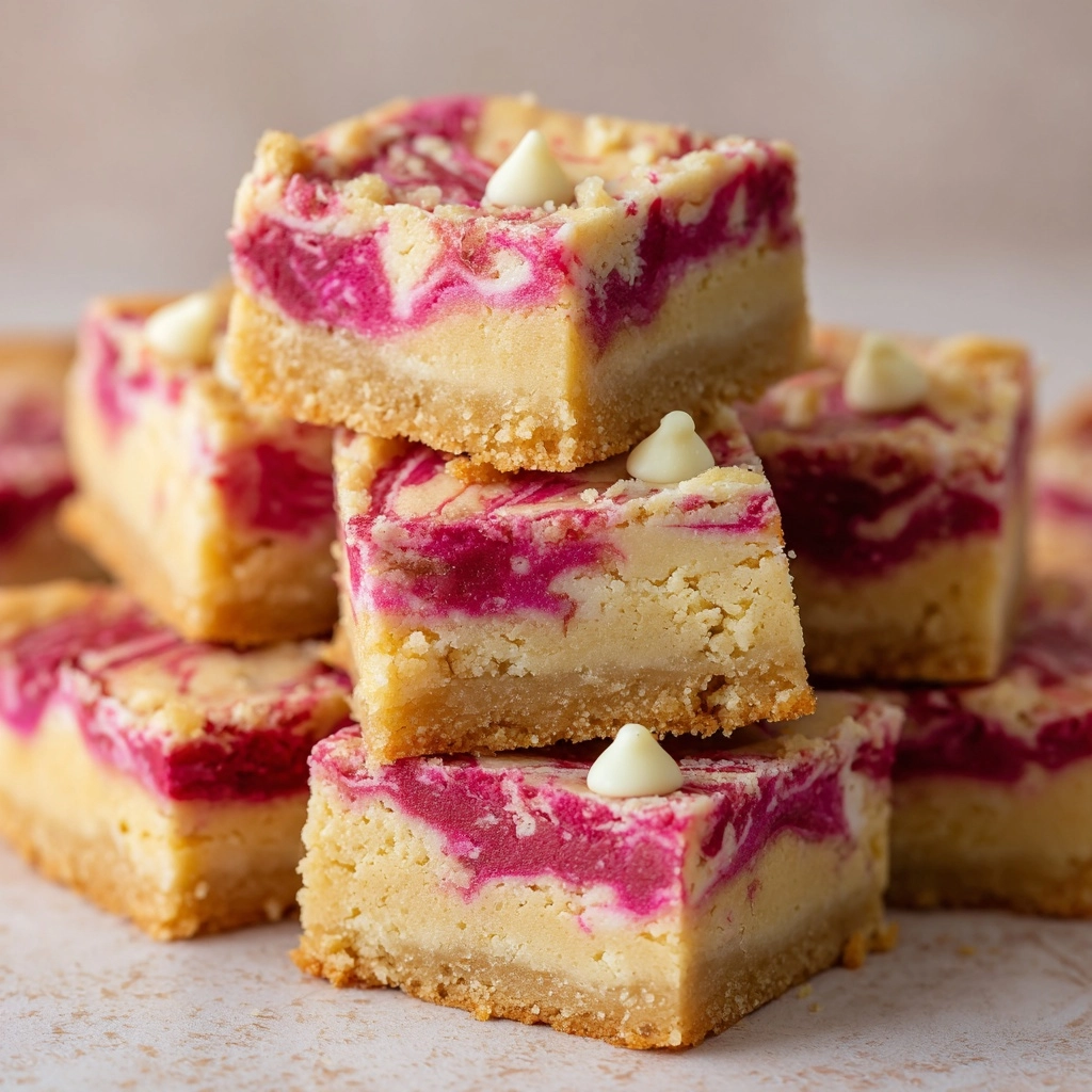 Gooey Strawberry Cake Mix Brownies Recipe - Recipe Image