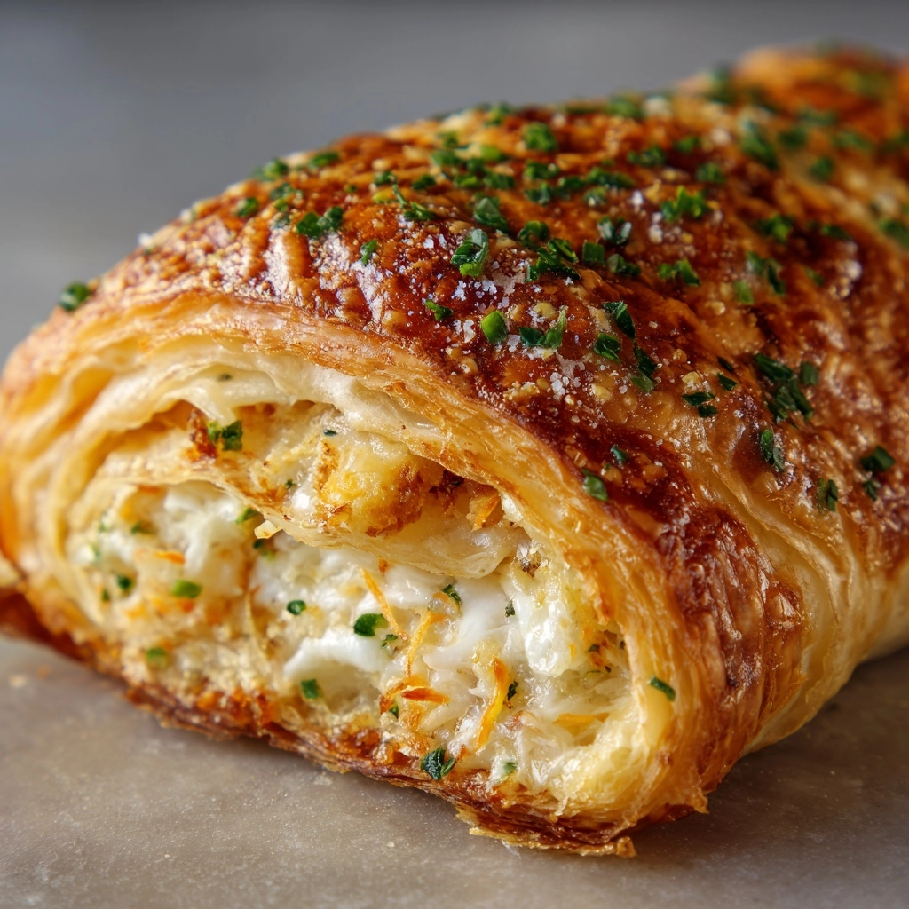 Crab & Cheese Filled Crescent Rolls Recipe - Recipe Image