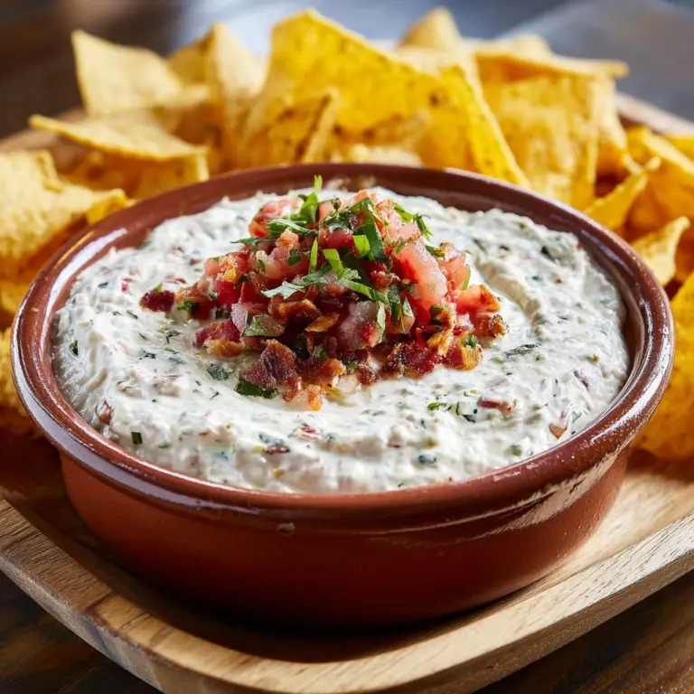 Mexican White Cheese Dip Recipe