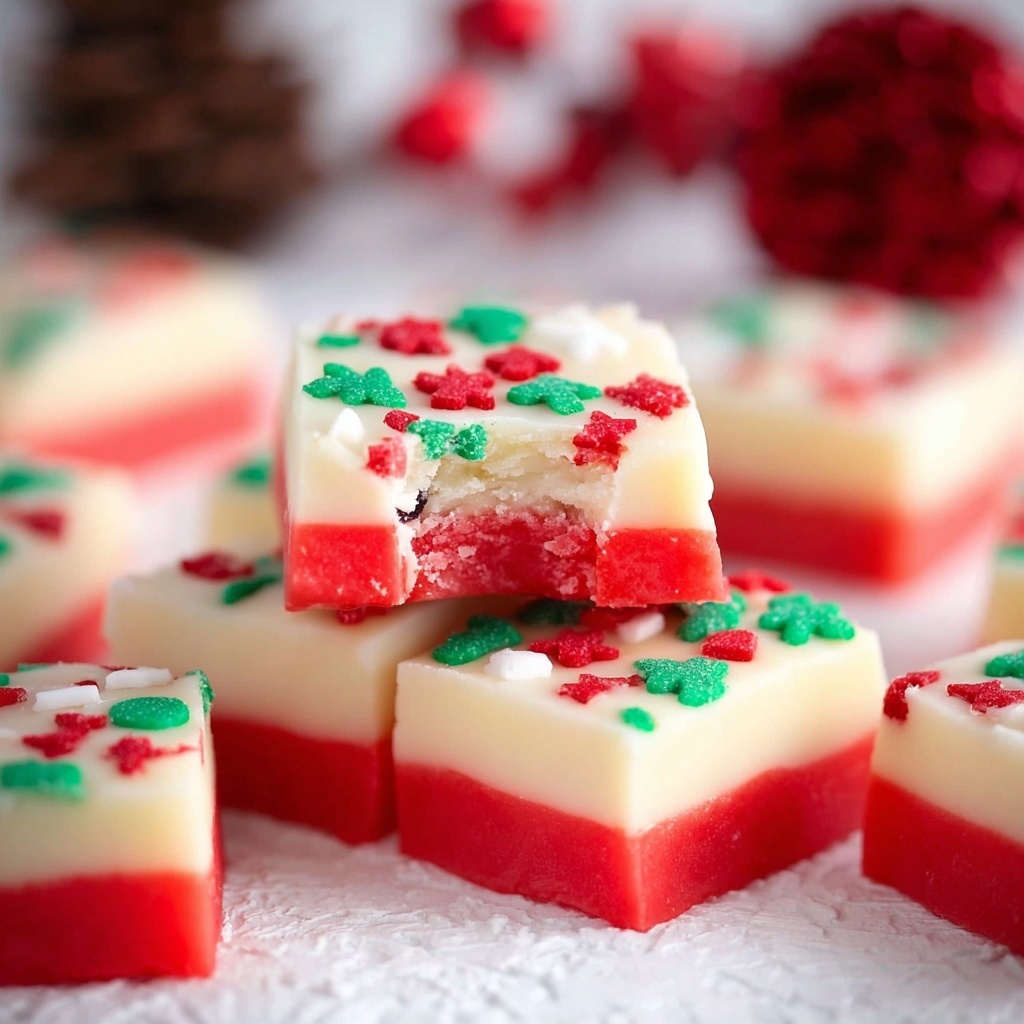 Christmas Cake Batter Fudge Recipe - Recipe Image