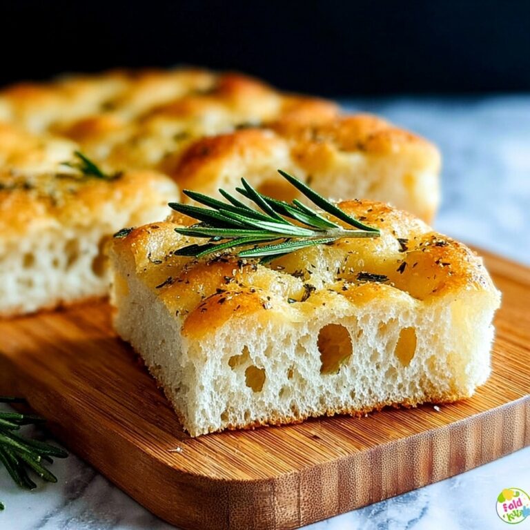 Homemade Focaccia Recipe