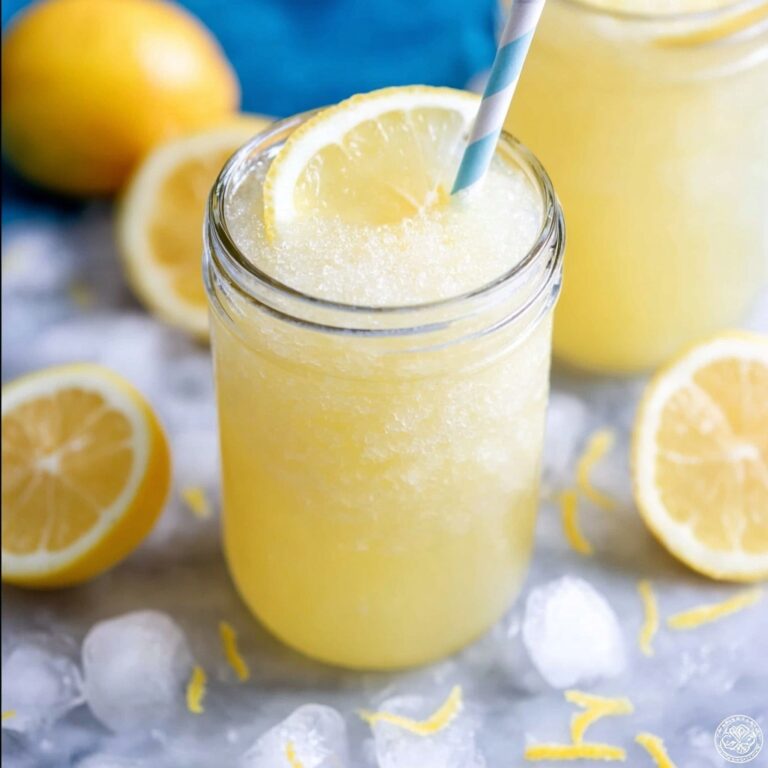 Homemade Frozen Lemonade Recipe