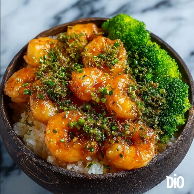 Honey Garlic Shrimp Bowls Recipe