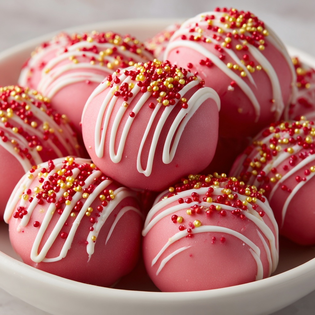 Strawberry Cheesecake Truffle Balls Recipe - Recipe Image