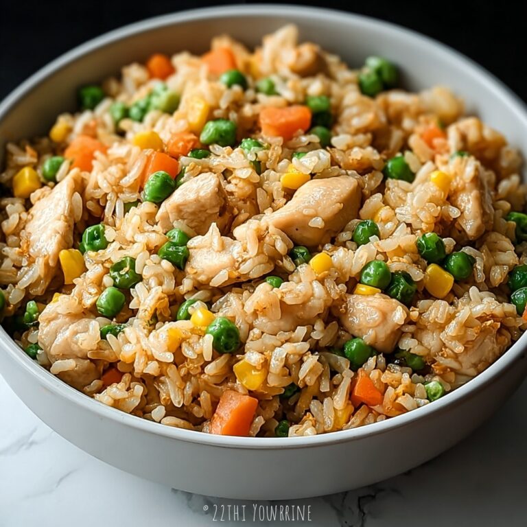 Delicious Chicken Fried Rice: Easy Weeknight Comfort Meal Recipe