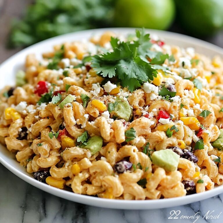 Mexican Street Corn Pasta Recipe
