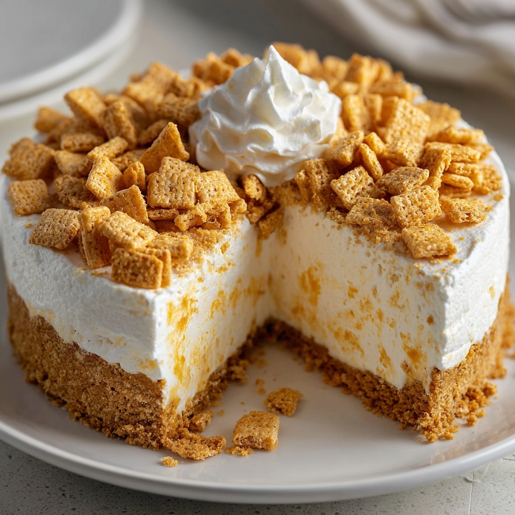 Cinnamon Toast Crunch Cheesecake Recipe - Recipe Image