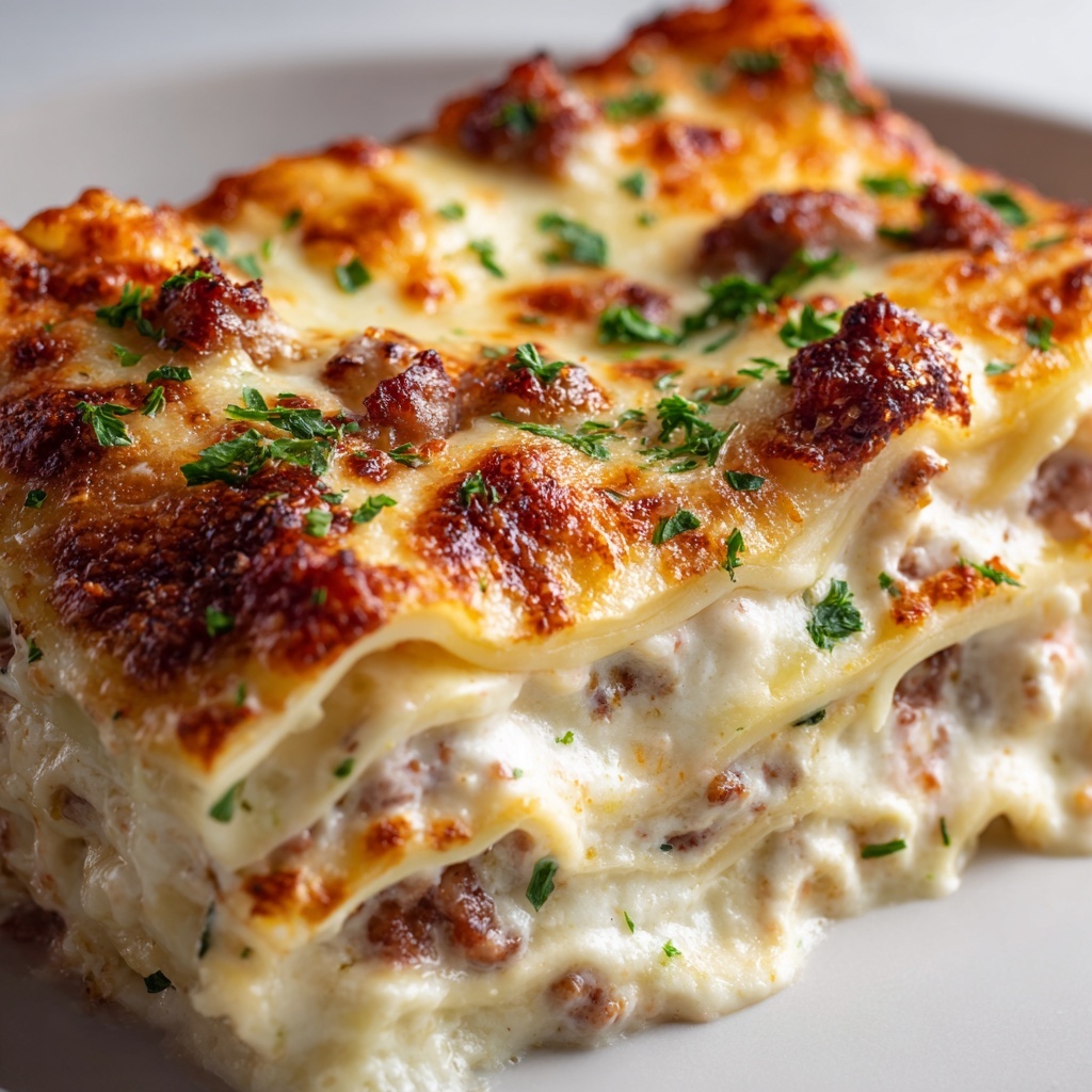Sausage Alfredo Ravioli Lasagna Recipe - Recipe Image