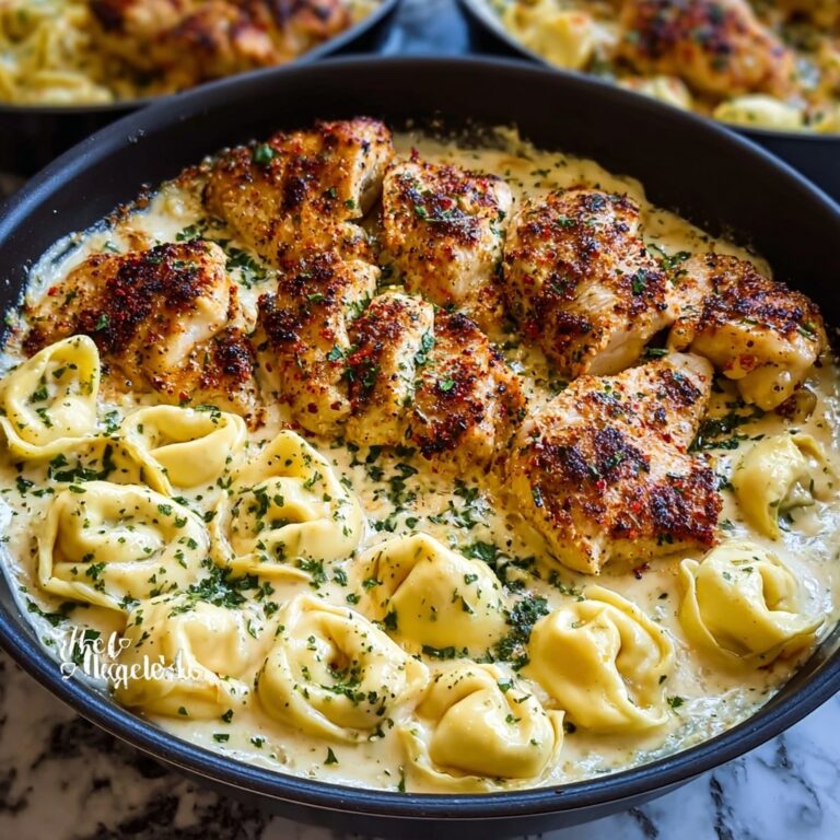 Irresistibly Creamy Cajun Chicken Tortellini in Velveeta Sauce Recipe
