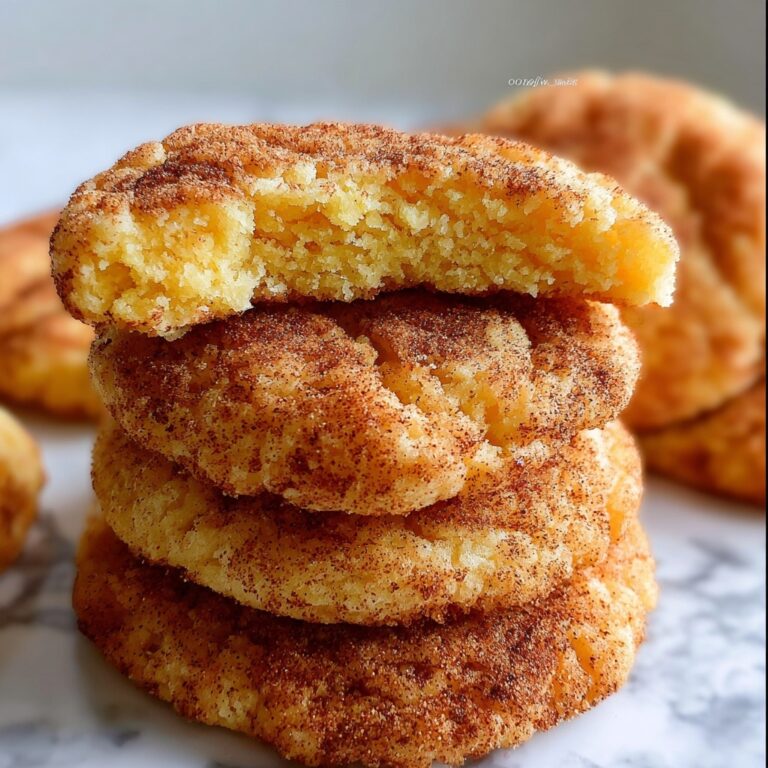 Soft Pumpkin Snickerdoodles Recipe