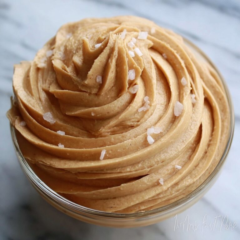 Salted Caramel Buttercream Frosting Recipe