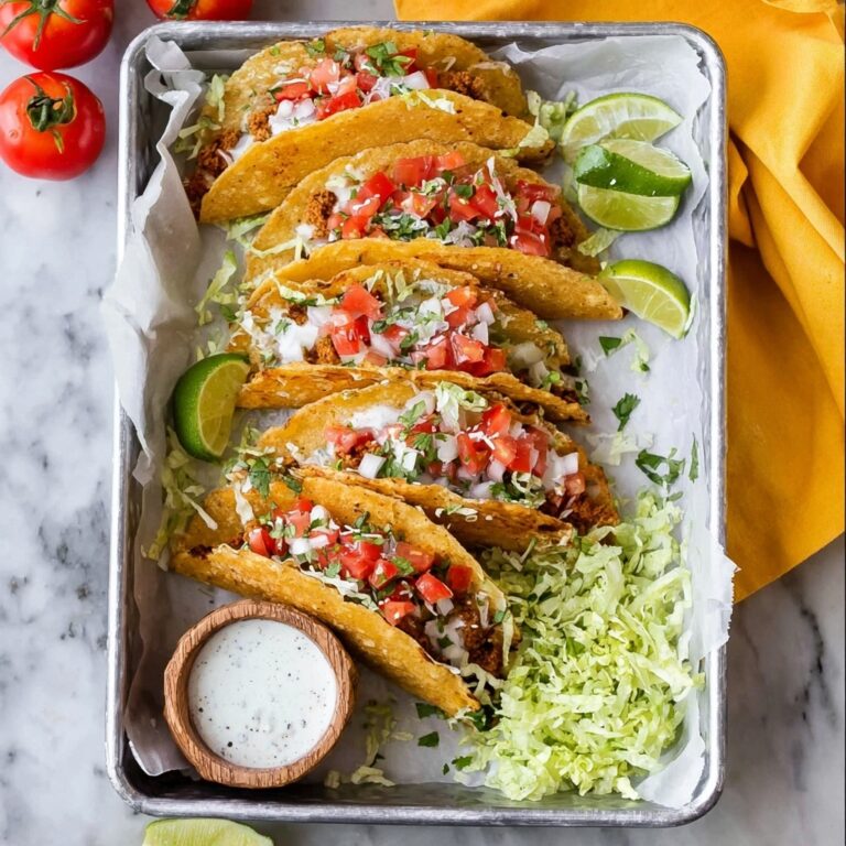 Crispy Baked Ground Turkey Tacos Recipe