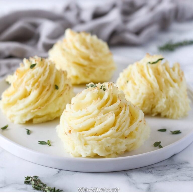 Easy Duchess Potatoes Recipe