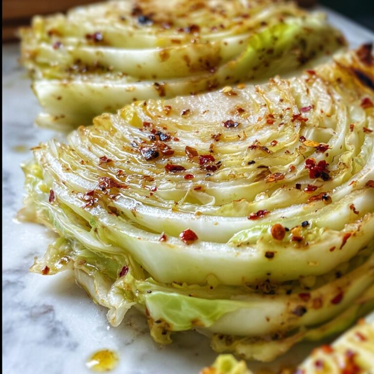 Roasted Cabbage Steaks Recipe
